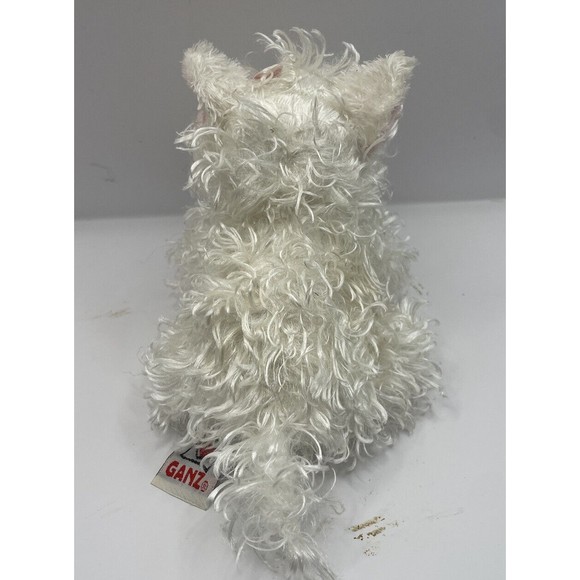 Ganz Webkinz Plush NO CODE White Terrier Stuffed Dog  P9 - Picture 4 of 8